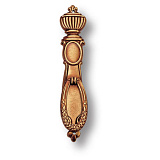 Ручка капля на подложке классика, античная бронза (3491.0110.AR.001)
