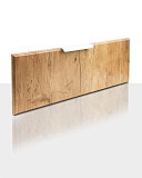 Ручка торцевая 160 цвет-белый (PT002-160W)