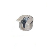 Стяжка эксцентриковая VB 35M, полка 16 мм, цинковое литье, никелированная (9117653)