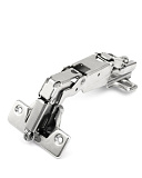 Петля восьмишарнирная, накладная, с ответной планкой H=2 под евровинт, угол открывания 158°, Slide-on (HD090A/165/002)