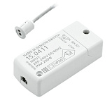 Выключатель сенсорный универсальный 220V/250W, белый (15.0411)