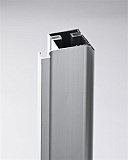 Вертикальный L-образный профиль, 3000 мм, цвет серебристый матовый анодир. 16 мм. (13799321011)
