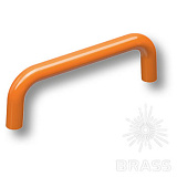 Ручка скоба детская коллекция, цвет оранжевый глянцевый 96 мм (627NA)