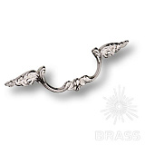 Ручка скоба классика, глянцевое серебро 96 мм (15.231.96.15)