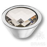 Ручка кнопка эксклюзивная коллекция, глянцевый  хром  (1907 0038 CR-GSW6)