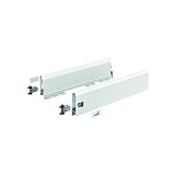 Комплект боковин ящика ArciTech с соединит. перед. панели,NL 450,H126,цвет белый (914927505)