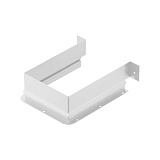  П-ОБРАЗНАЯ СТЕНКА ДЛЯ ЯЩИКА ПОД МОЙКУ, СТАЛЬ, БЕЛАЯ (9278344)