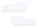 Крышка декоративная FREEfold Short, цвет белый, компл. левая и правая (2720319966)