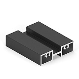 GRACE Горизонтальный разделительный профиль, Чёрный матовый, L=5400 (OP0789.VP540.BKSPC.CJ)