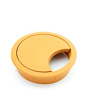 Заглушка кабель-канала, пластик, цвет ольха, 60 мм (ЗКК-ольха)