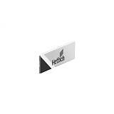 Заглушка на боковину InnoTech Atira, с логотипом Hettich, серая/под хром (9194652)