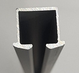 Трек верхний  врезной  одинарный  SUBMARINE 9, серебро, 6000 мм   (XGA132)