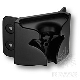 Коннектор для мебельной опоры CRUZ, чёрный матовый (2394 Baza Matt Black)