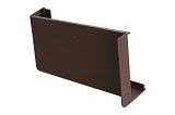 Заглушка для подвески мебельной CAMAR 806 темно-коричневая левая/806.00.04.00.SX (410922535390)