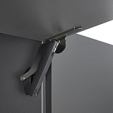 ФриСпейс PtO (открывание от нажатия) Комплект, тип D, цвет АНТРАЦИТ/никель, (компл. 2 шт.+толкатель) (2722457500)