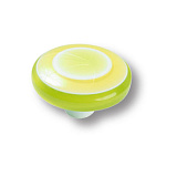 Ручка кнопка детская, цвет зеленый (650VE)