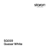 Искусственный камень Quasar White, 3680x760x12 мм, звездно-белый (SQ019)