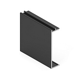 GRACE Декоративная накладка с пазом под щётку Чёрный матовый (OP0857.VP540.BKSPC.CJ)