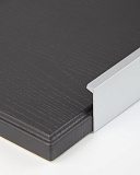 Ручка торцевая, коллекция "Hidden", 480 мм, цвет хром сатиновый (PT015-480SC)