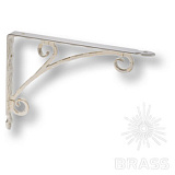 Полкодержатель (1 шт.) цвет - слоновая кость с позолотой, 250 мм (LUXOR-C MAGNOLIA-1)