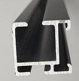 Трек торцевой для системы SUBMARINE 9, серебро, 3000 мм   (XJA140CB)