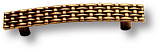 Ручка скоба современная классика, античная бронза 64 мм (MT9114B-72)