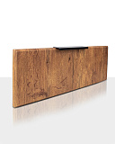 Ручка торцевая, коллекция "Hidden", 96 мм, цвет - черный (PT015-96BL)