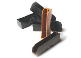 Опора мебельная, пластик ABC, коричневый (T18 коричневый)