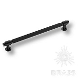 Ручка рейлинг, чёрный 224 мм (9380 0224 AL6-AL6)