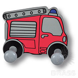 Вешалка деревянная, пожарная машина (948A2)