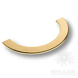 Ручка скоба Геометрия, глянцевое золото 192 мм (1197 192MP11)