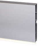 Цоколь Rehau для кухни, 150 мм, цвет алюминий блестящий мейджик (157L), 4 м (13556051004)