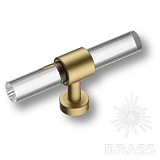 Ручка кнопка модерн, полированная латунь (BU 020.00.36)