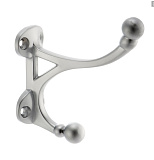 Крючок мебельный двухрожковый (KR 0101 SC)