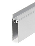 Горизонтальный нижний профиль, цвет белый глянец, 5,8 м (123/W)