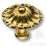 Ручка кнопка классика, глянцевая латунь (15.304.31.03)