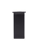 Опора мебельная, квадратная, регулируемая, 40х40x100 мм,черная (NK002/100/BL)