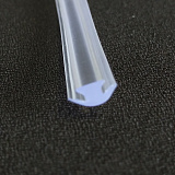 Демпфер для штанги TR07/1,5*3*300/BL, цвет прозрачный, материал эластичный ПВХ (1 шт=3 метра) (DrTR3)